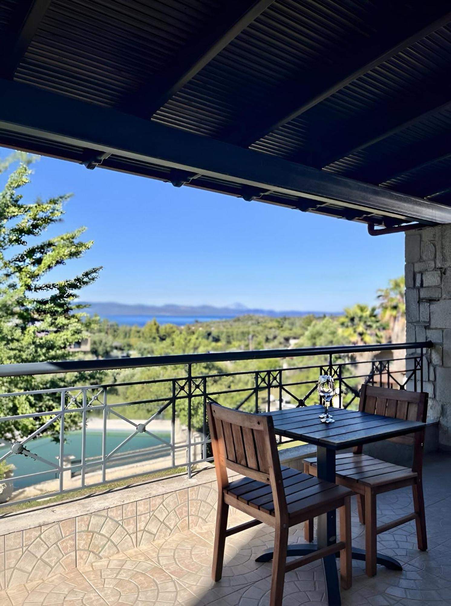 Mikael Pool Villa Paliouri Exteriér fotografie